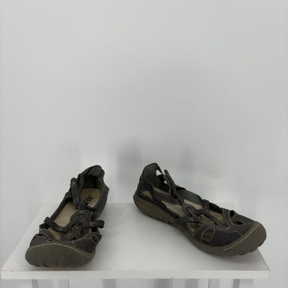 JBU Jambu Sydney Mary Jane Closed Toe Hook Loop Sandals